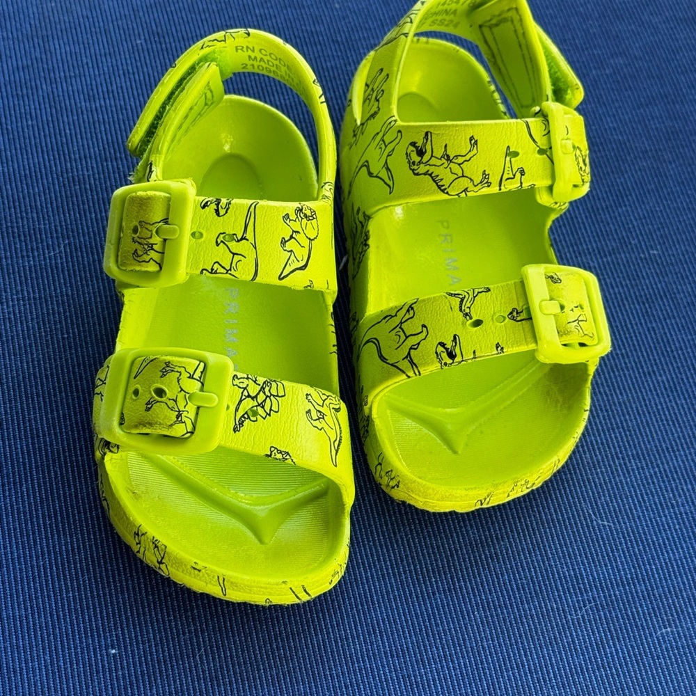 PRIMIGI Kids Neon Green Sandals